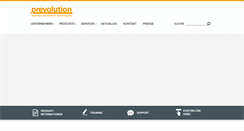 Desktop Screenshot of prevolution.de